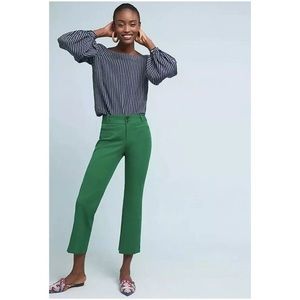 Anthropologie Cropped Flare Pants